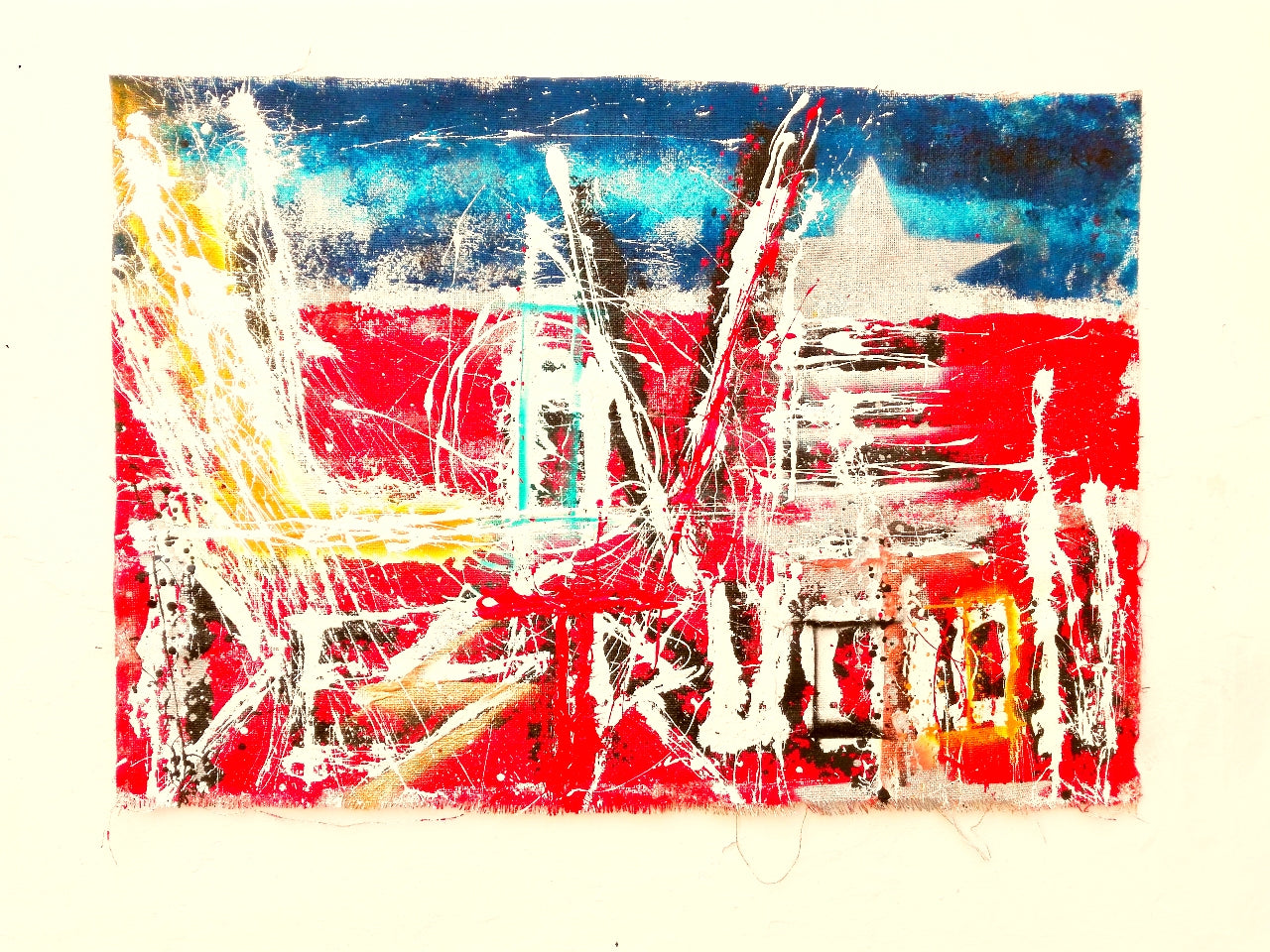 'Love Destruction' Style Warrior Soul Painting by Kory Clarke