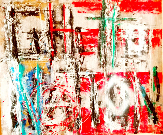 'Ghetto Nation' Warrior Soul Painting by Kory Clarke 'Available'