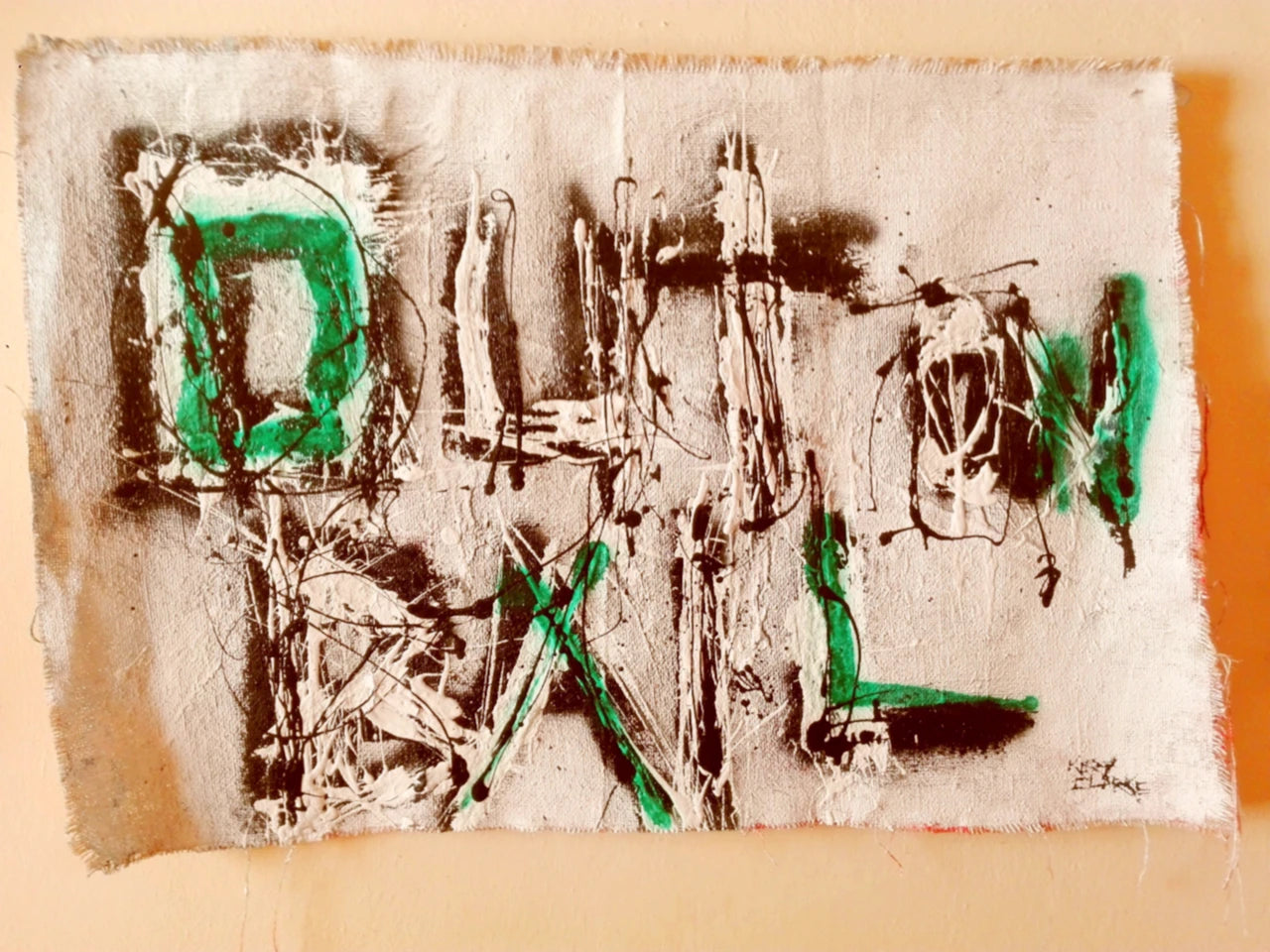 'Out On Bail' Warrior Soul Painting by Kory Clarke 'Available'