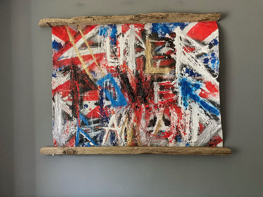 'Super Power Dreamland' style Warrior Soul Painting by Kory Clarke