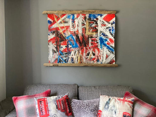 'Super Power Dreamland' style Warrior Soul Painting by Kory Clarke