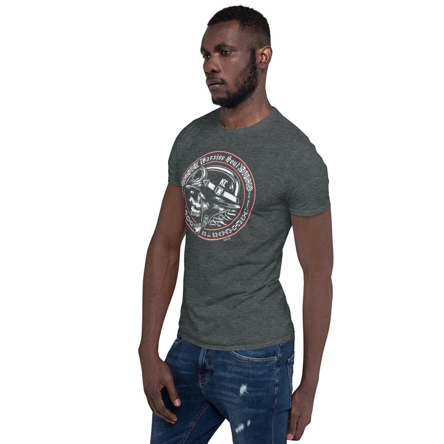 Warrior Soul Biker Skull Logo T-Shirt