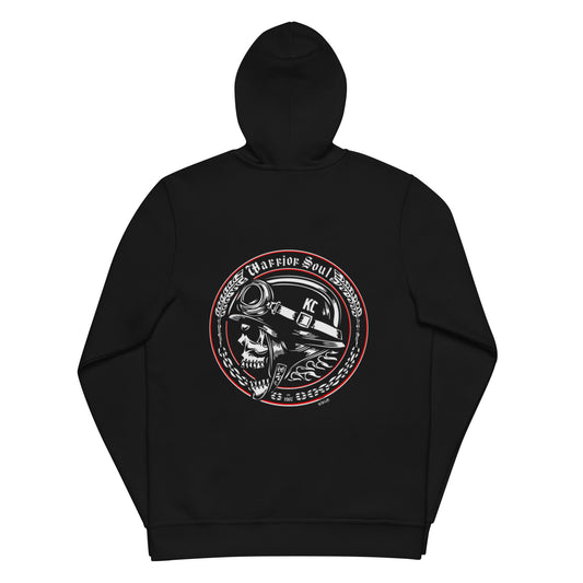 Warrior Soul 'Biker and Classic Logo' Zip Hoodie