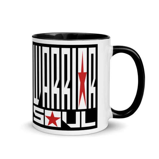 Warrior Soul Classic Logo Mug with Color Inside