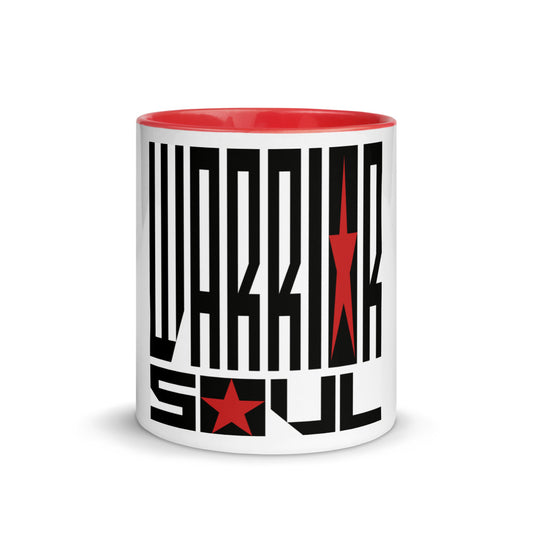 Warrior Soul Classic Logo Mug with Color Inside