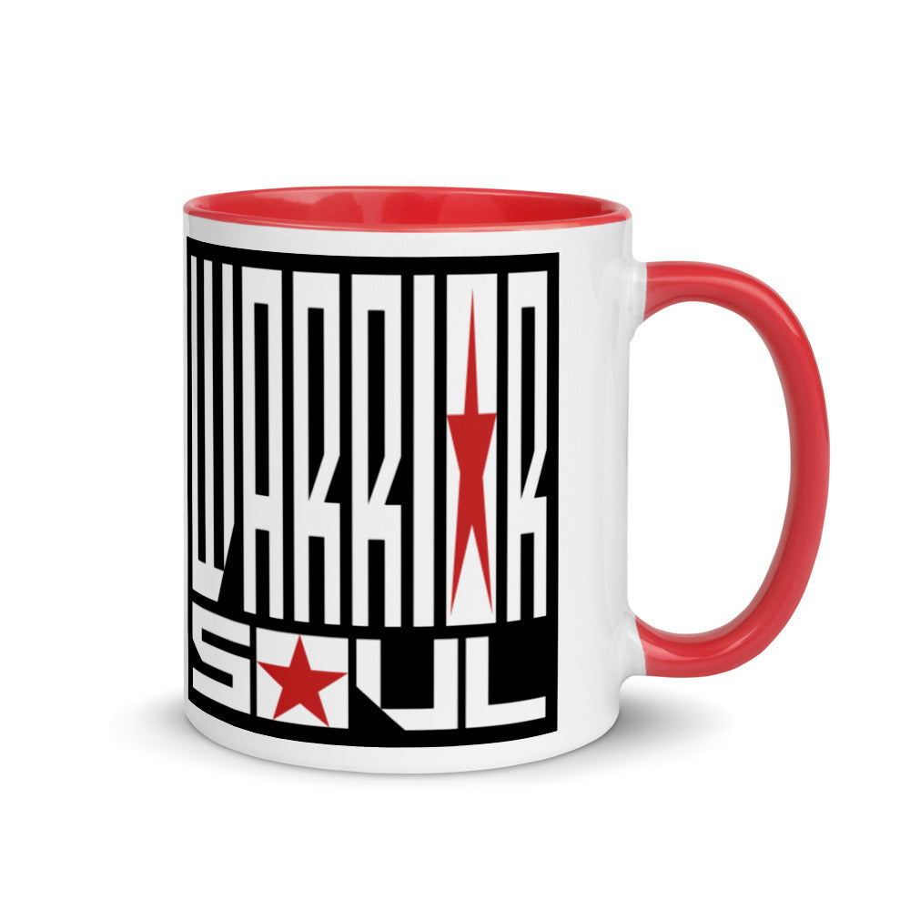 Warrior Soul Classic Logo Mug with Color Inside