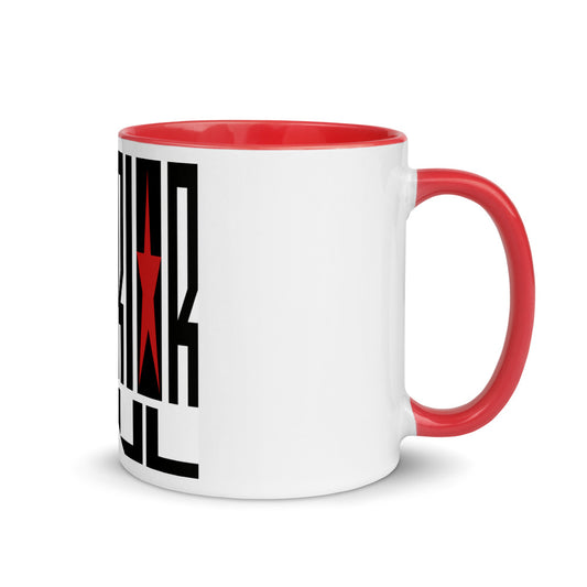 Warrior Soul Classic Logo Mug with Color Inside
