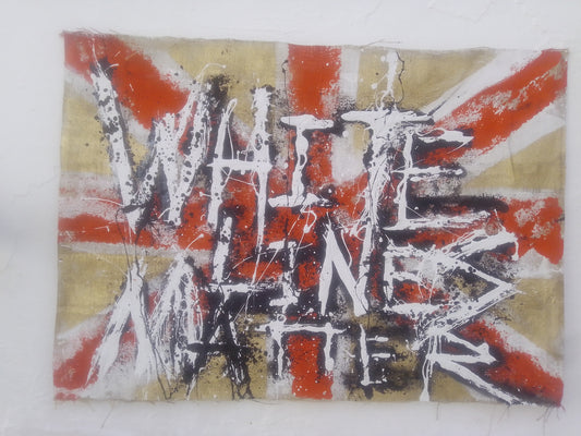 Obnoxia!! *NEW PAINTINGS* by Kory Clarke 'White Lines Matter'