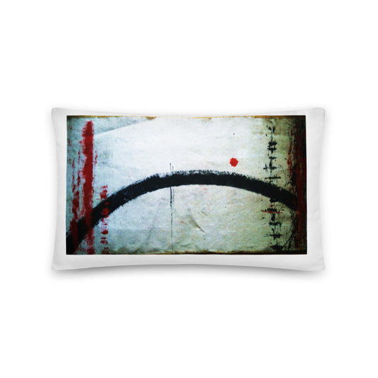 Abstract Painting Throw Pillow by Kory Clarke