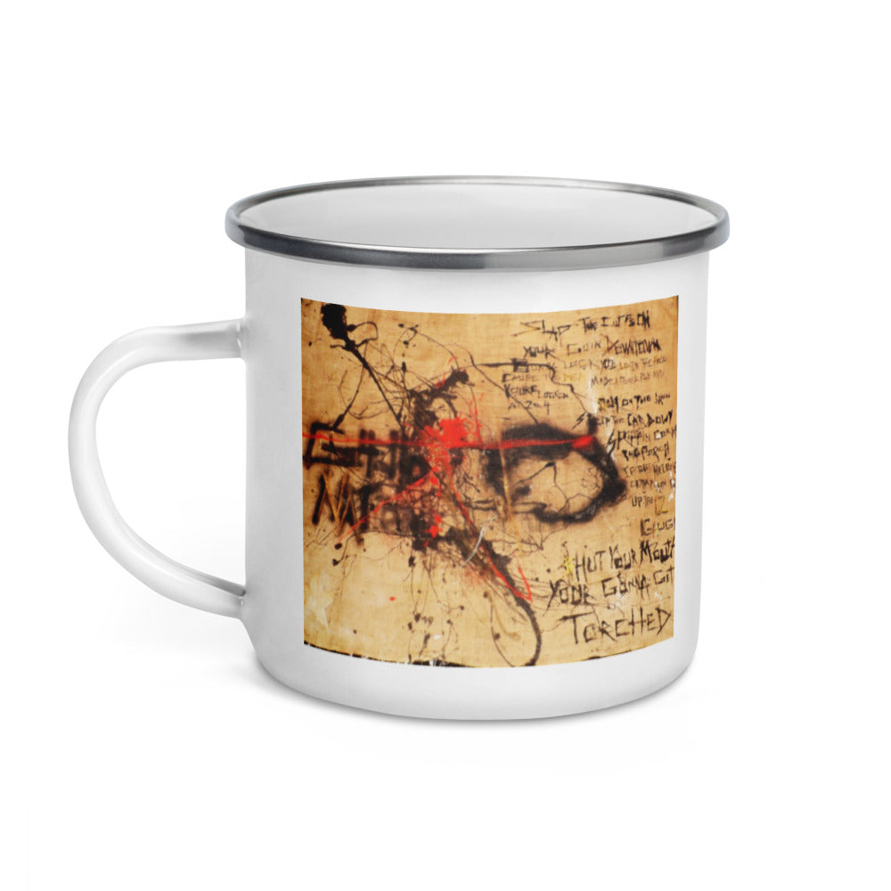 Warrior Soul Painting 'Ghetto Nation' Enamel Mug by Kory Clarke