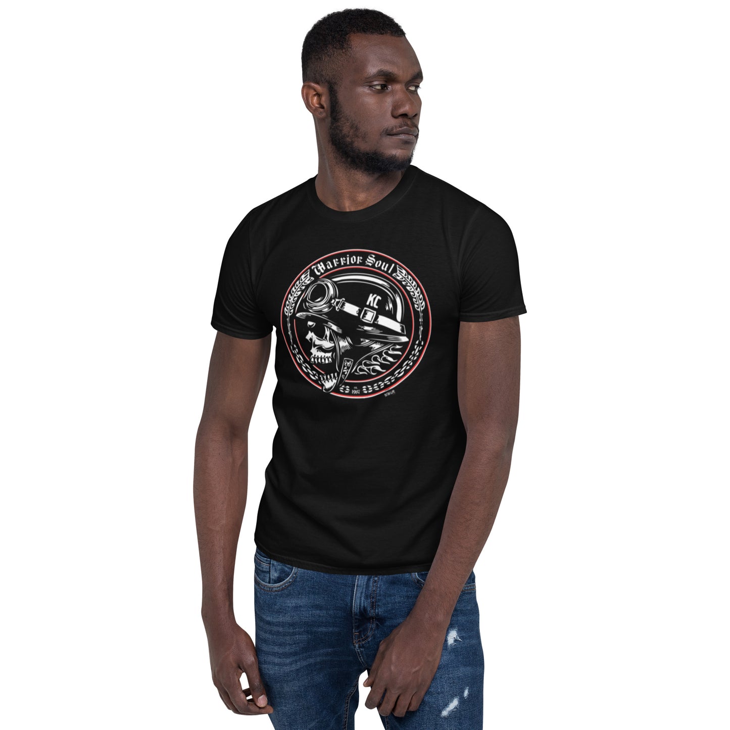 Warrior Soul Biker Skull Logo T-Shirt
