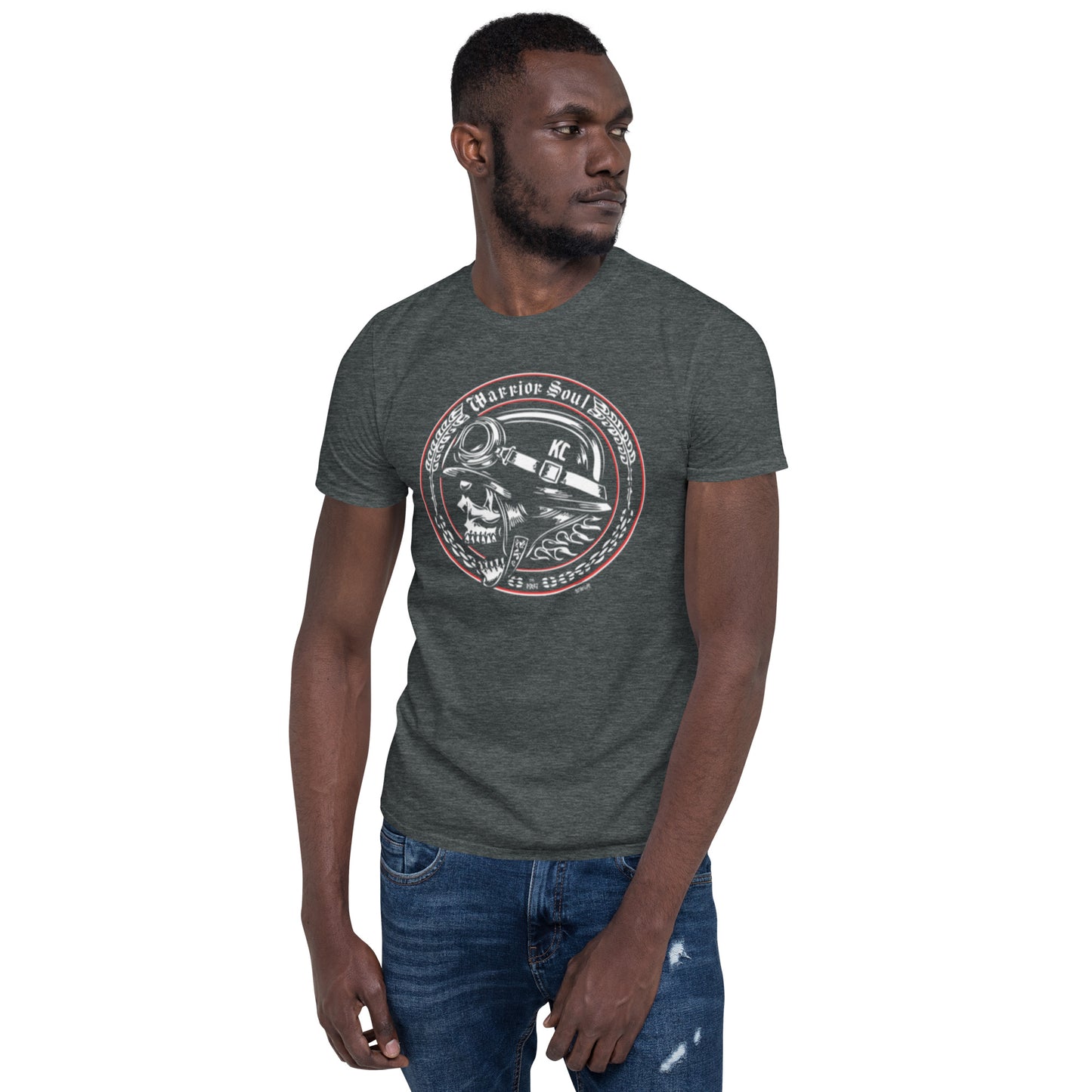 Warrior Soul Biker Skull Logo T-Shirt