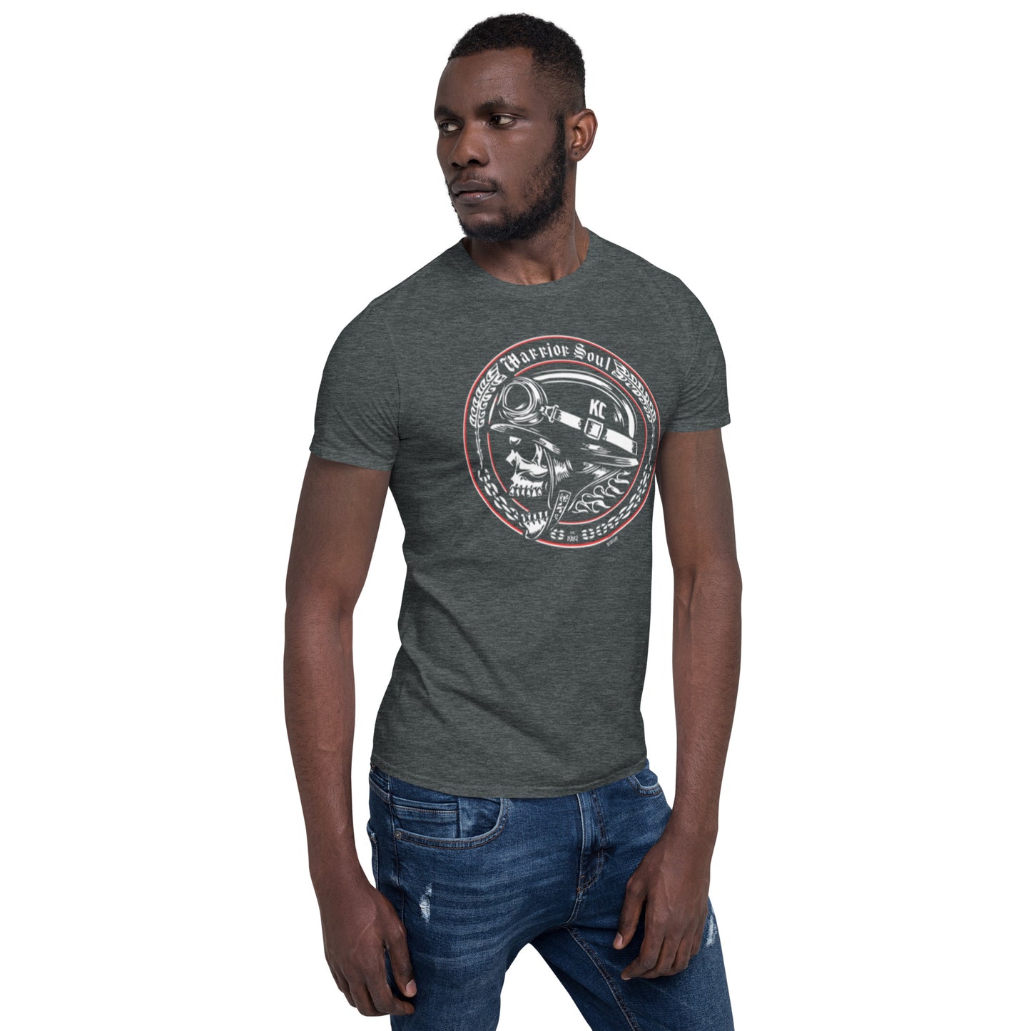 Warrior Soul Biker Skull Logo T-Shirt