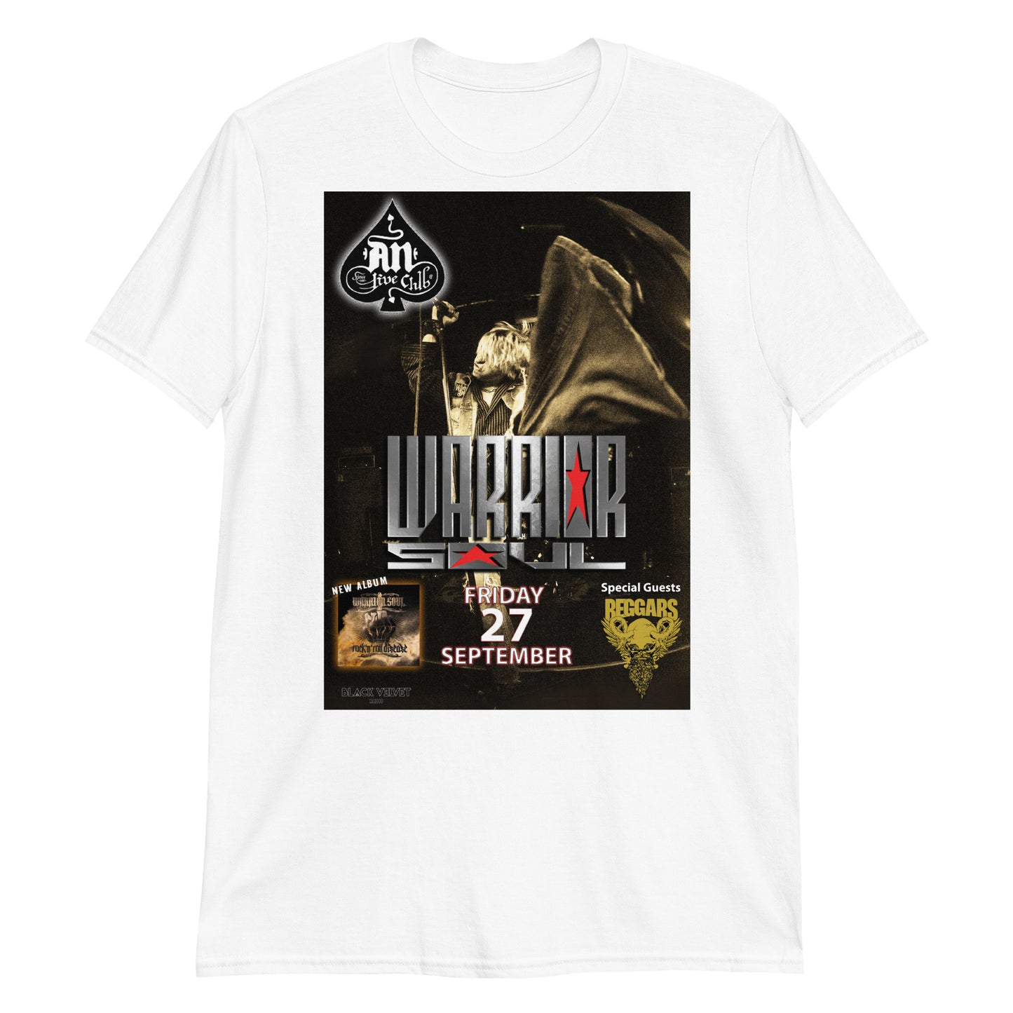 Warrior Soul Concert T-Shirts