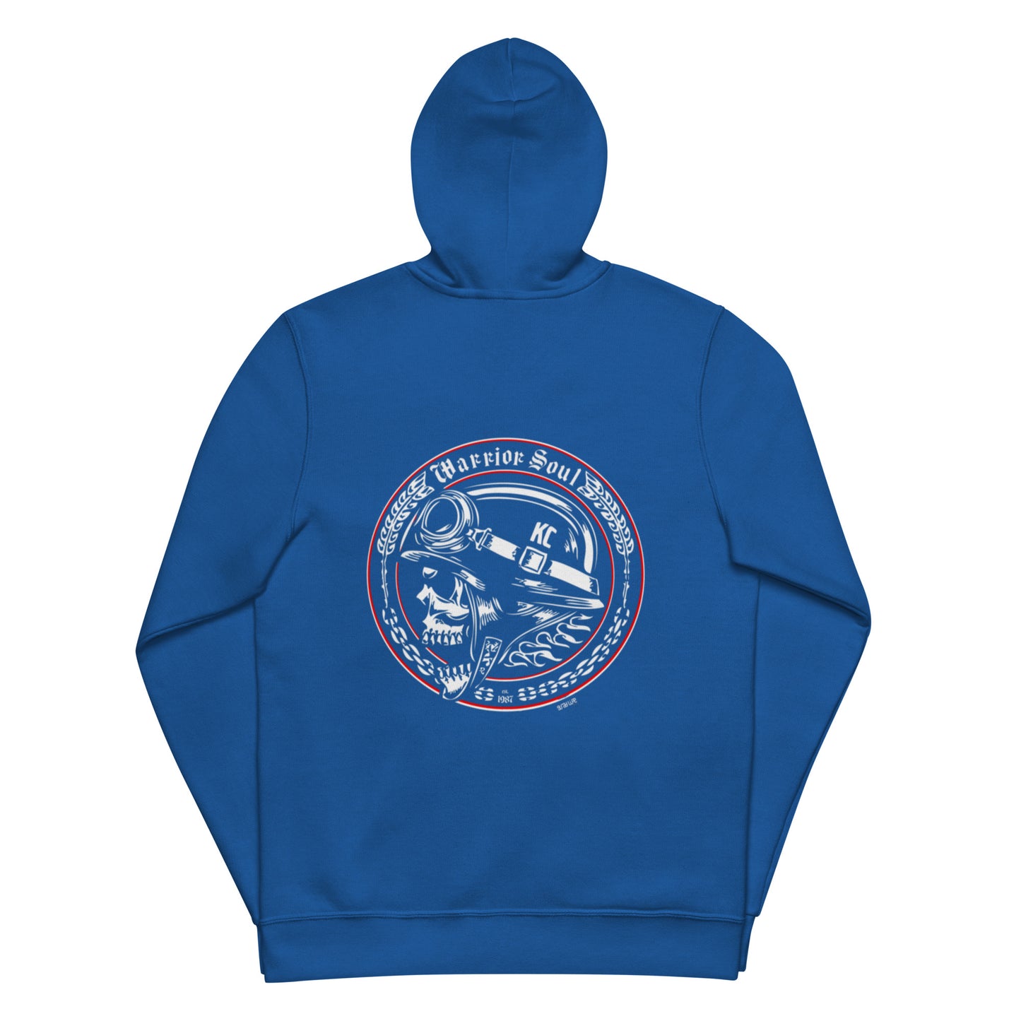 Warrior Soul 'Biker and Classic Logo' Zip Hoodie
