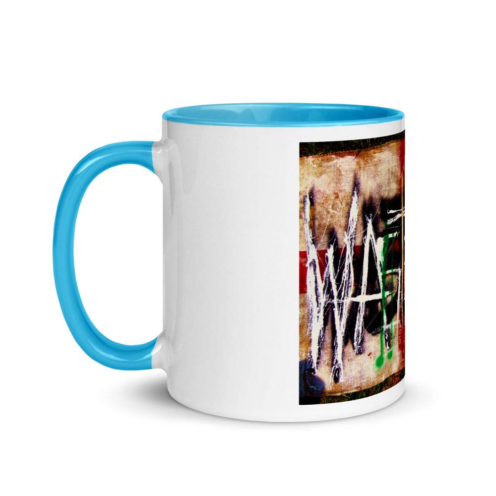 Warrior Soul Painting Mug with Color Inside by Kory Clarke