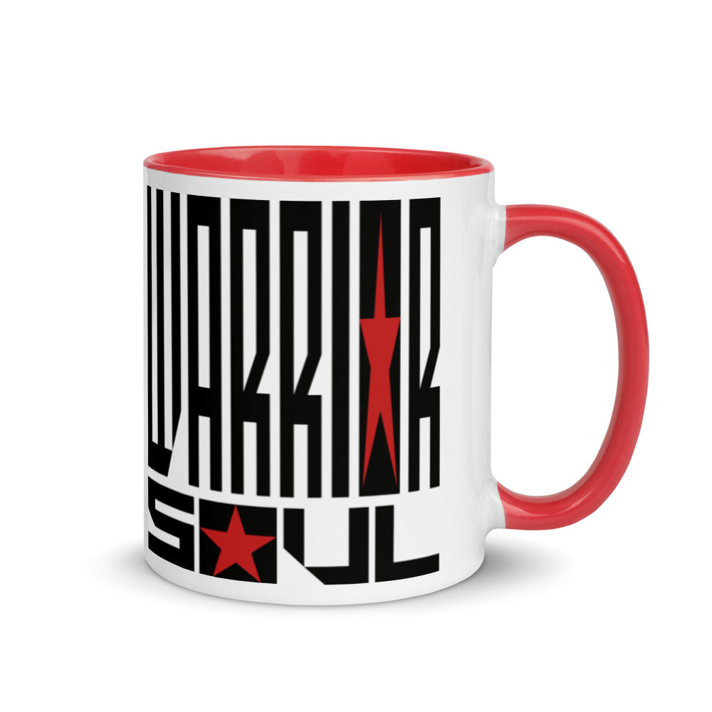 Warrior Soul Classic Logo Mug with Color Inside